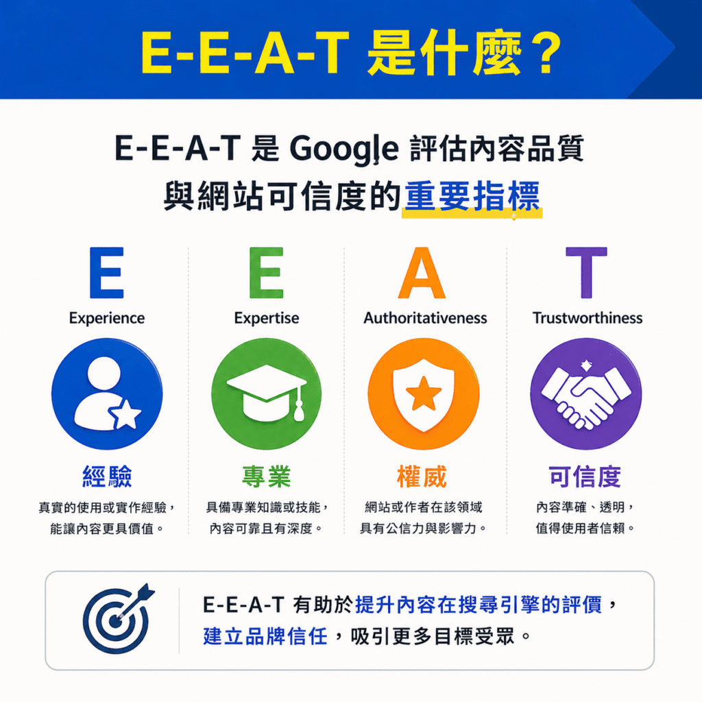 建議2：E-E-A-T中「E」越來越重要