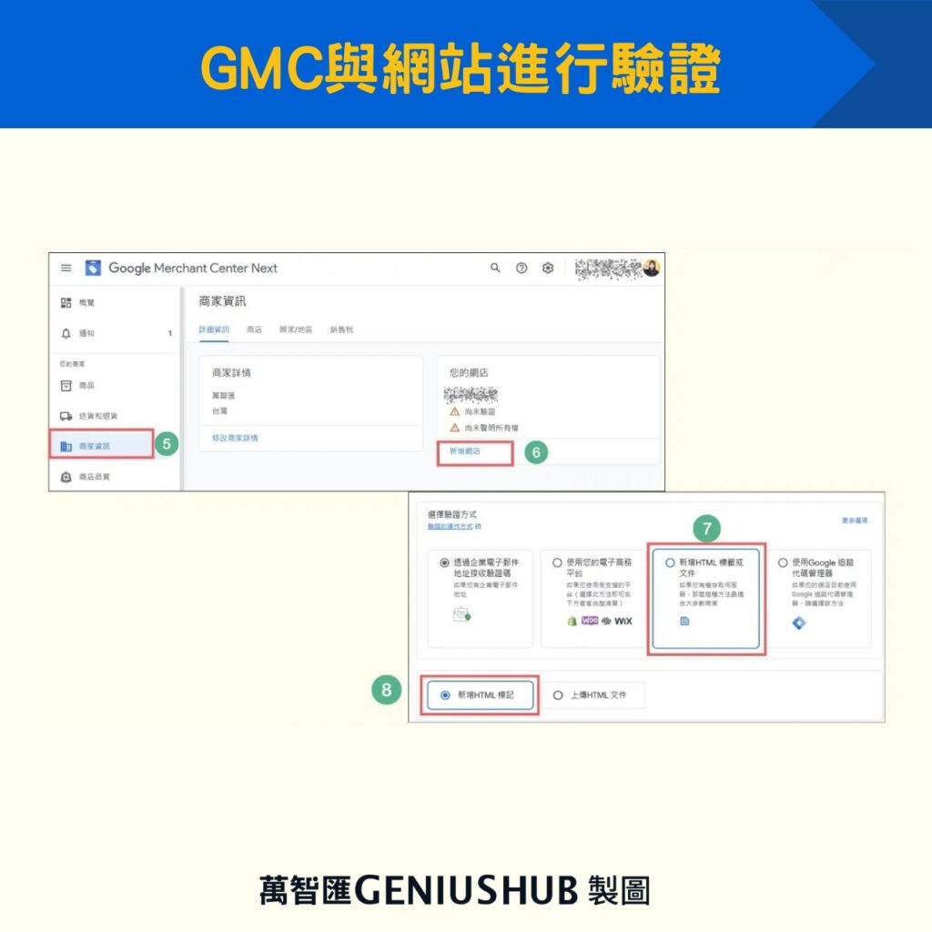 GMC與網站進行驗證