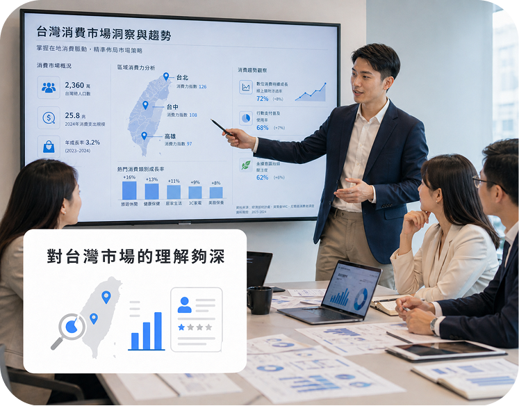 對台灣市場的理解夠深