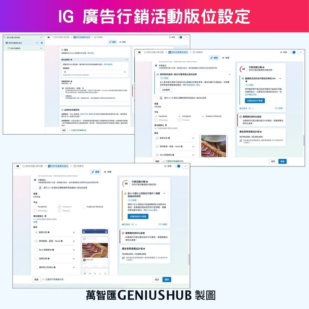 IG 廣告高效速成+ 版位與手動版位