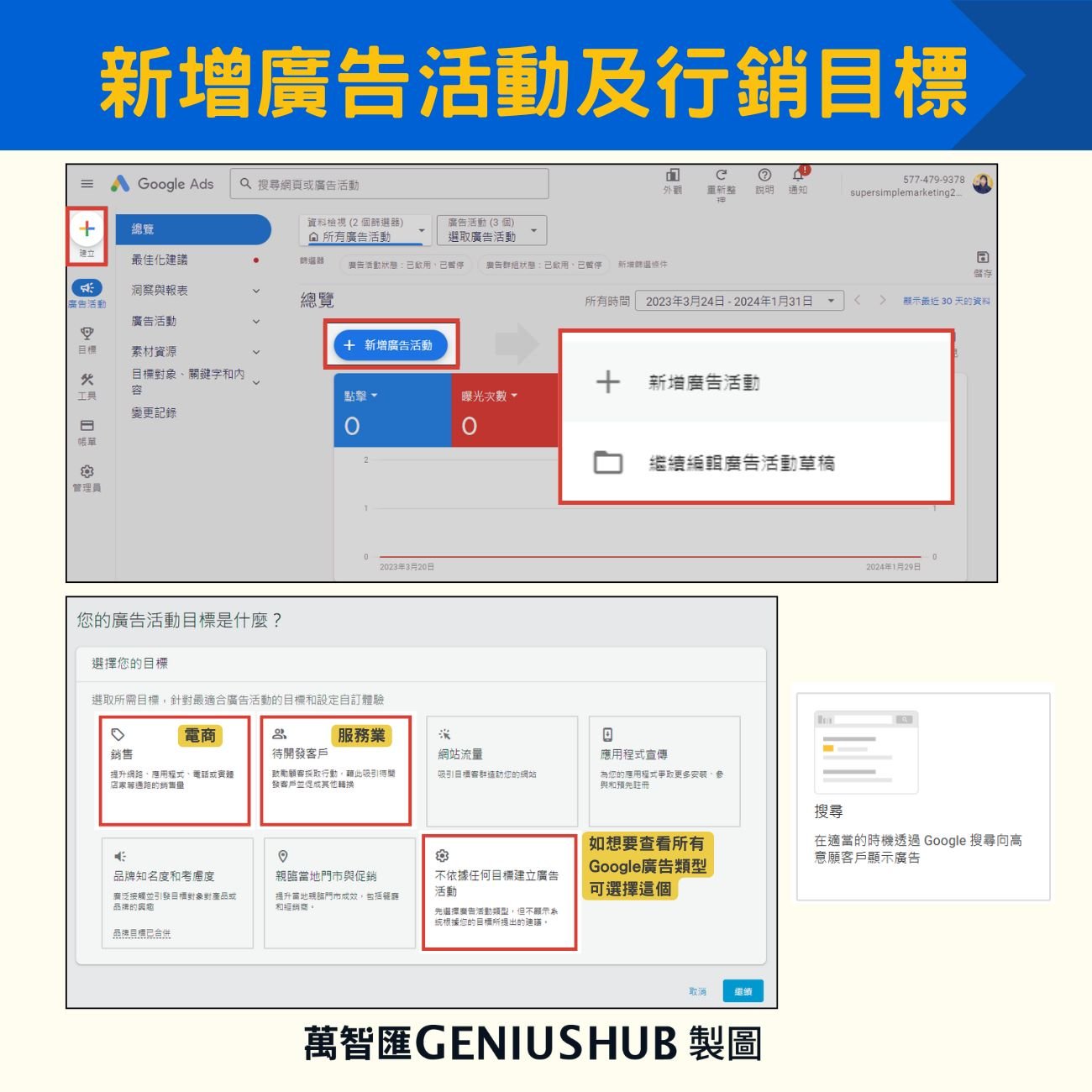 新增廣告活動