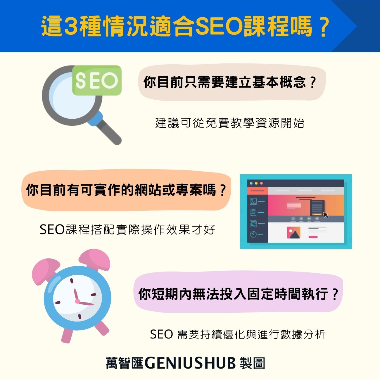 判斷自己是否需要SEO課程的3條問題